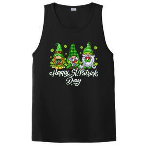 Stethoscope Nurse Life Irish Gnomes Nurse St Patricks Day Gift PosiCharge Competitor Tank