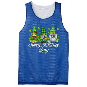 Stethoscope Nurse Life Irish Gnomes Nurse St Patricks Day Gift Mesh Reversible Basketball Jersey Tank