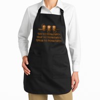 See NO Monkeypox, Hear NO Monkeypox, Speak NO Monkeypox Apron