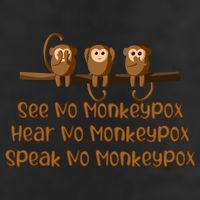 See NO Monkeypox, Hear NO Monkeypox, Speak NO Monkeypox Beanie