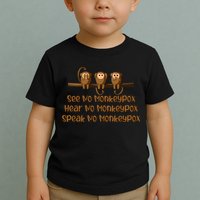 See NO Monkeypox, Hear NO Monkeypox, Speak NO Monkeypox Toddler T-Shirt