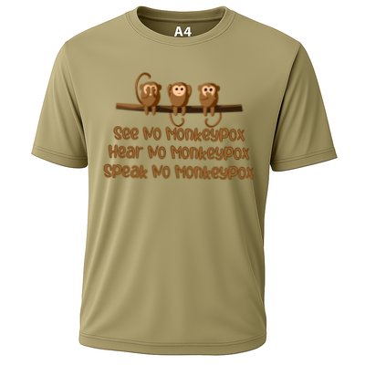 See NO Monkeypox, Hear NO Monkeypox, Speak NO Monkeypox Performance Shirt