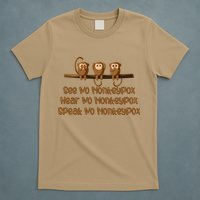 See NO Monkeypox, Hear NO Monkeypox, Speak NO Monkeypox T-Shirt
