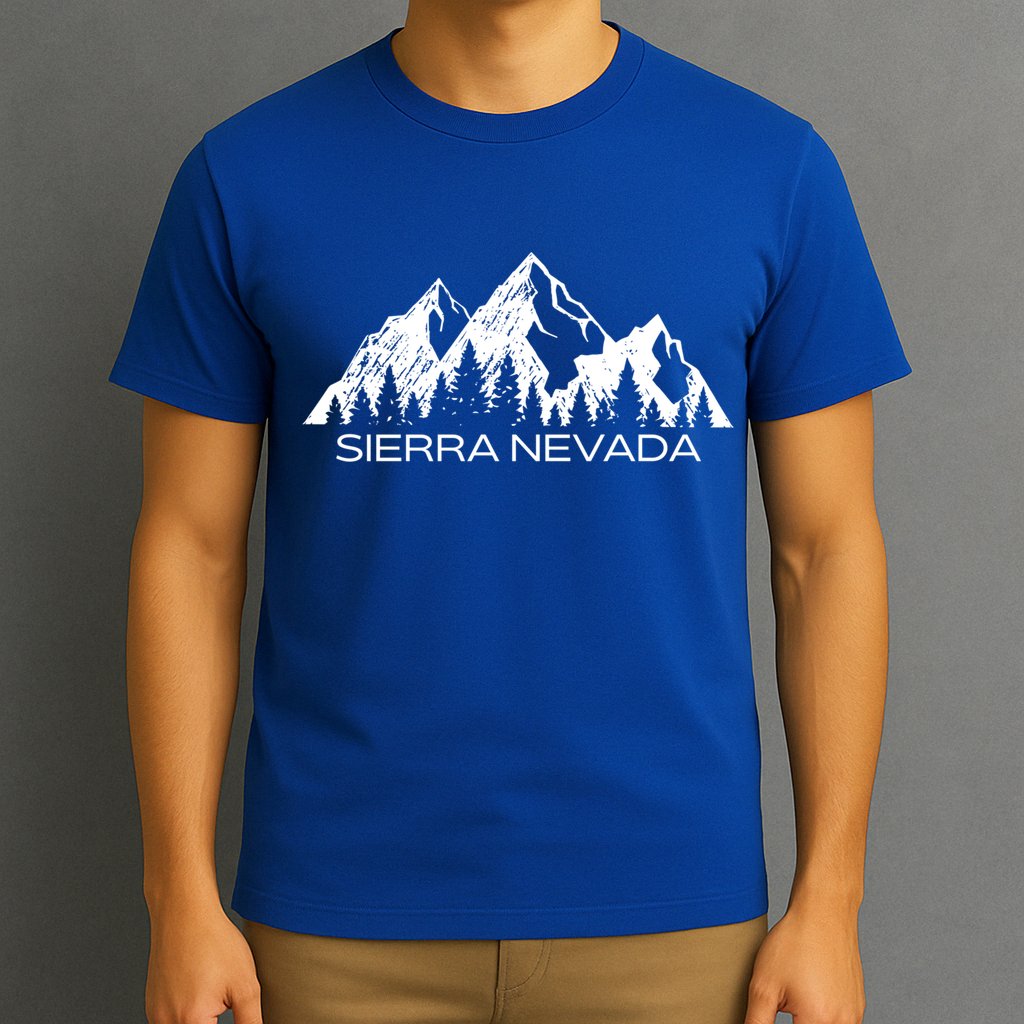 Sierra Nevada Mountains Cool Sierra Nevada Souvenir Gift Cool Gift T-Shirt