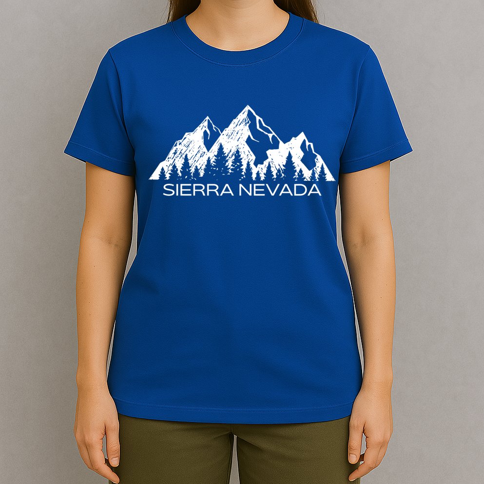 Sierra Nevada Mountains Cool Sierra Nevada Souvenir Gift Cool Gift T-Shirt