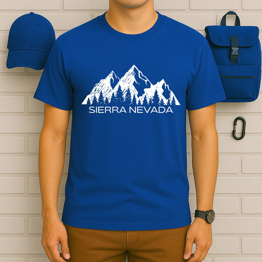 Sierra Nevada Mountains Cool Sierra Nevada Souvenir Gift Cool Gift T-Shirt