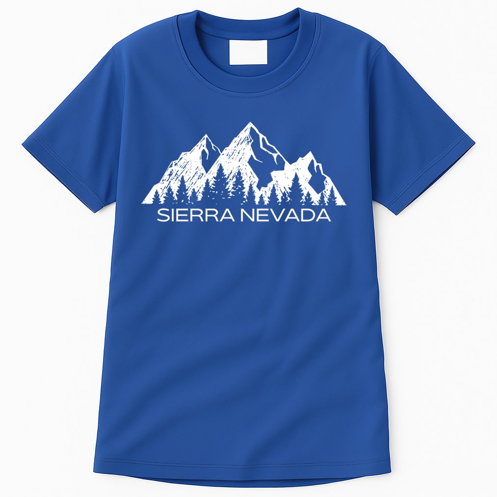 Sierra Nevada Mountains Cool Sierra Nevada Souvenir Gift Cool Gift Tall T-Shirt