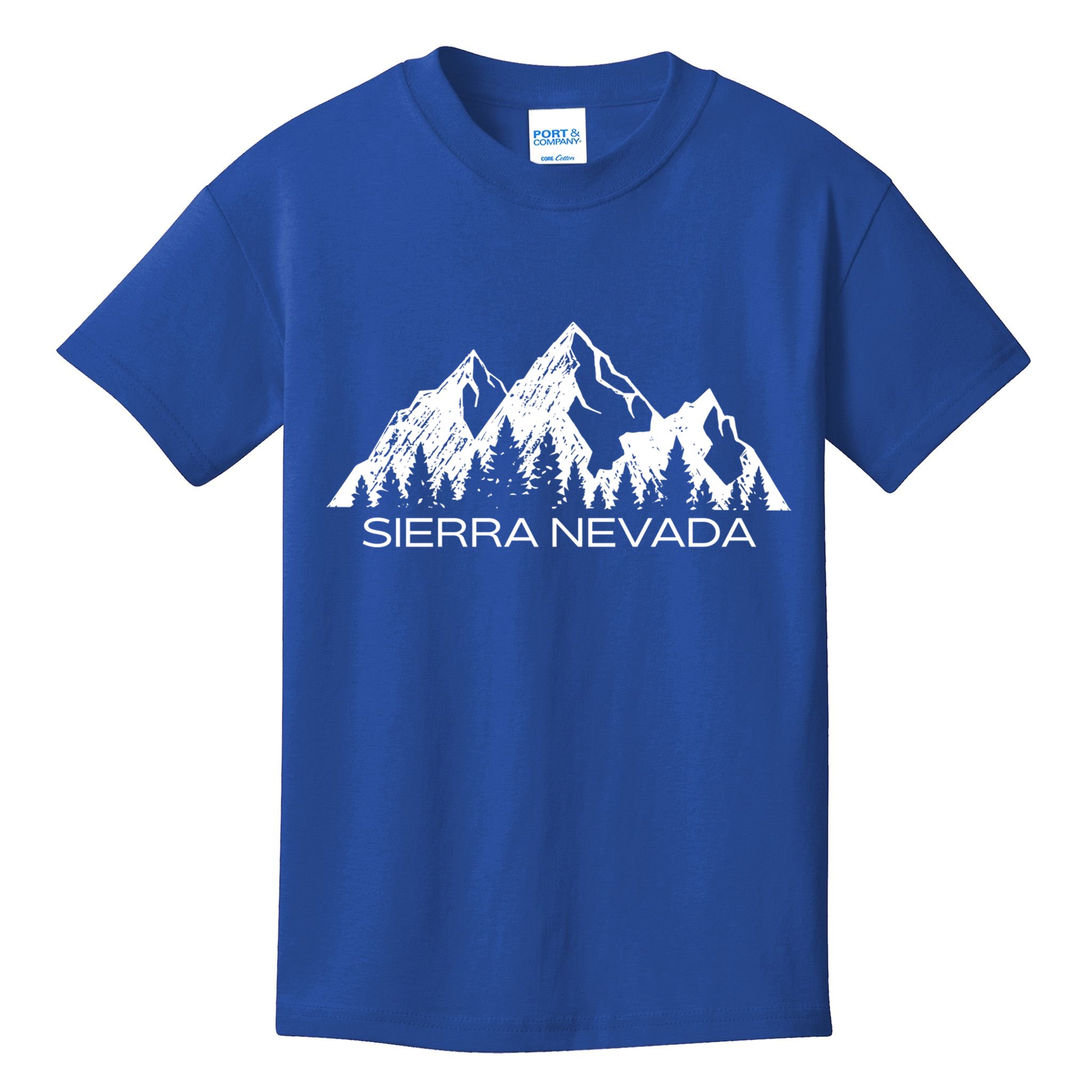 Sierra Nevada Mountains Cool Sierra Nevada Souvenir Gift Cool Gift Kids T-Shirt
