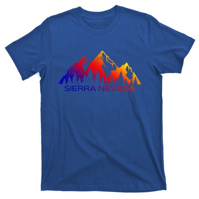 Sierra Nevada Mountains Cool Sierra Nevada Souvenir Gift T-Shirt