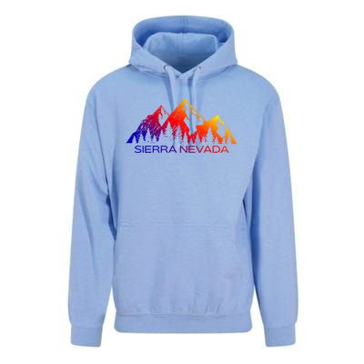 Sierra Nevada Mountains Cool Sierra Nevada Souvenir Gift Unisex Surf Hoodie