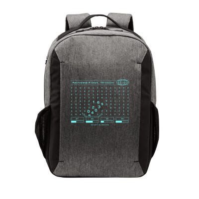 Scary Numbers Macrodata Vector Backpack