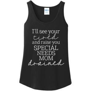 Special Needs Mom Disability Awareness Autism Mom Ladies Essential Tank