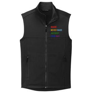 Shade Never Made Anybody Less Gay Collective Smooth Fleece Vest