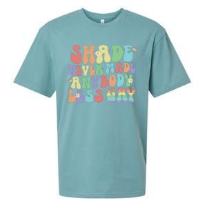 Shade Never Made Anybody Less Gay Sueded Cloud Jersey T-Shirt