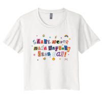 Shade Never Made Anybody Less Gay Women's Crop Top Tee