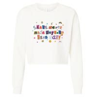 Shade Never Made Anybody Less Gay Cropped Pullover Crew