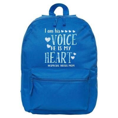 Special Needs Mom Autism Awareness Adhd Gift 16 in Basic Backpack