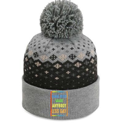 Shade Never Made Anybody Less Gay LGBTQ Rainbow Pride The Baniff Cuffed Pom Beanie