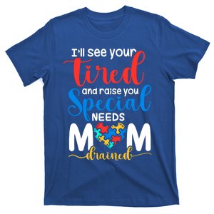 Special Need Mom Life Autism Mama Heart Disability Awareness Gift T-Shirt