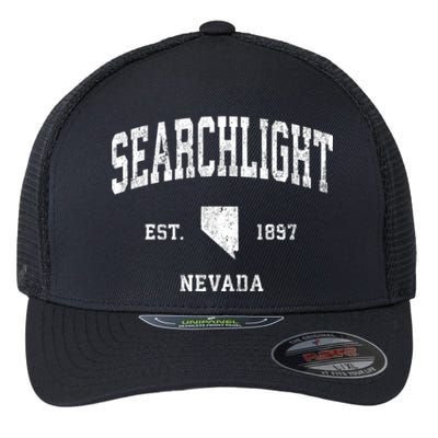 Searchlight Nevada Nv Vintage Athletic Sports Flexfit Unipanel Trucker Cap