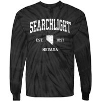 Searchlight Nevada Nv Vintage Athletic Sports Tie-Dye Long Sleeve Shirt