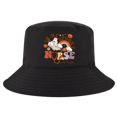 Spooky Nicu Nurse Halloween Ghost In My Spooky Nurse Era Cute Gift Cool Comfort Performance Bucket Hat