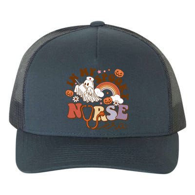 Spooky Nicu Nurse Halloween Ghost In My Spooky Nurse Era Cute Gift Yupoong Adult 5-Panel Trucker Hat