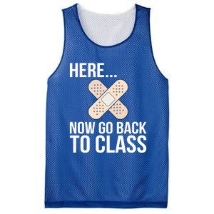 School Nurse Nursing Appreciation Great Gift Mesh Reversible Basketball Jersey Tank