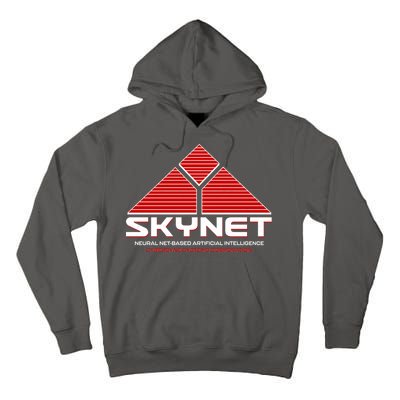 Skynet Neural Net Based Artificial Intelligence Cyberdyne Systems Corporation Tall Hoodie