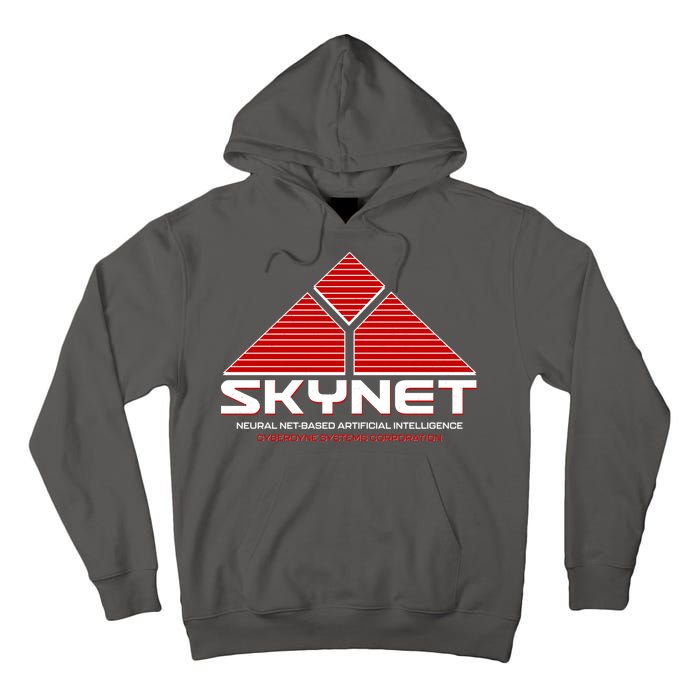 Skynet Neural Net Based Artificial Intelligence Cyberdyne Systems Corporation Tall Hoodie
