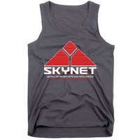 Skynet Neural Net Based Artificial Intelligence Cyberdyne Systems Corporation Tank Top