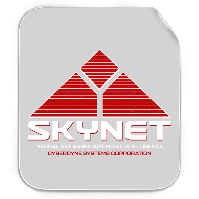 Skynet Neural Net Based Artificial Intelligence Cyberdyne Systems Corporation Permanent Decal Sticker