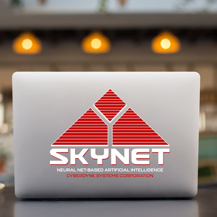 Skynet Neural Net Based Artificial Intelligence Cyberdyne Systems Corporation Permanent Decal Sticker