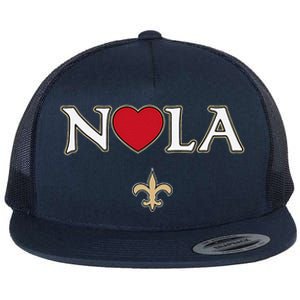 Support Nola Never Forget New Orleans Nola Strong Pray Flat Bill Trucker Hat