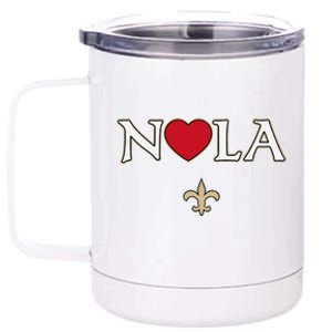 Support Nola Never Forget New Orleans Nola Strong Pray 12 oz Stainless Steel Tumbler Cup