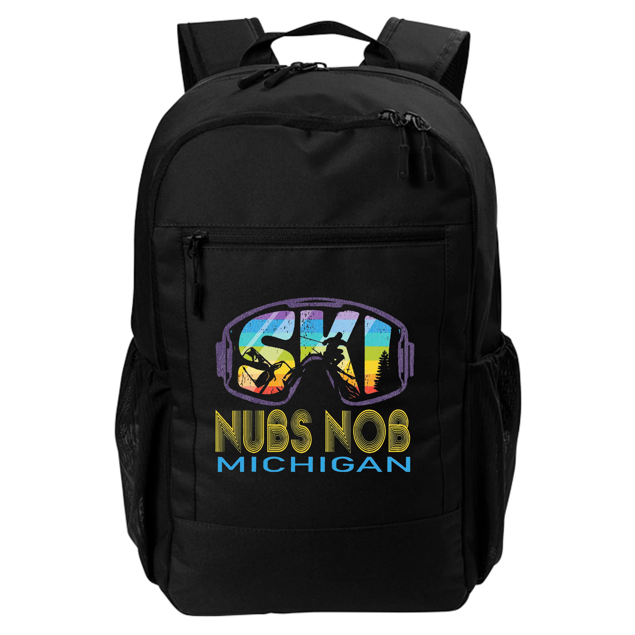Ski Nubs Nob Michigan Skiing Vacation Backpack