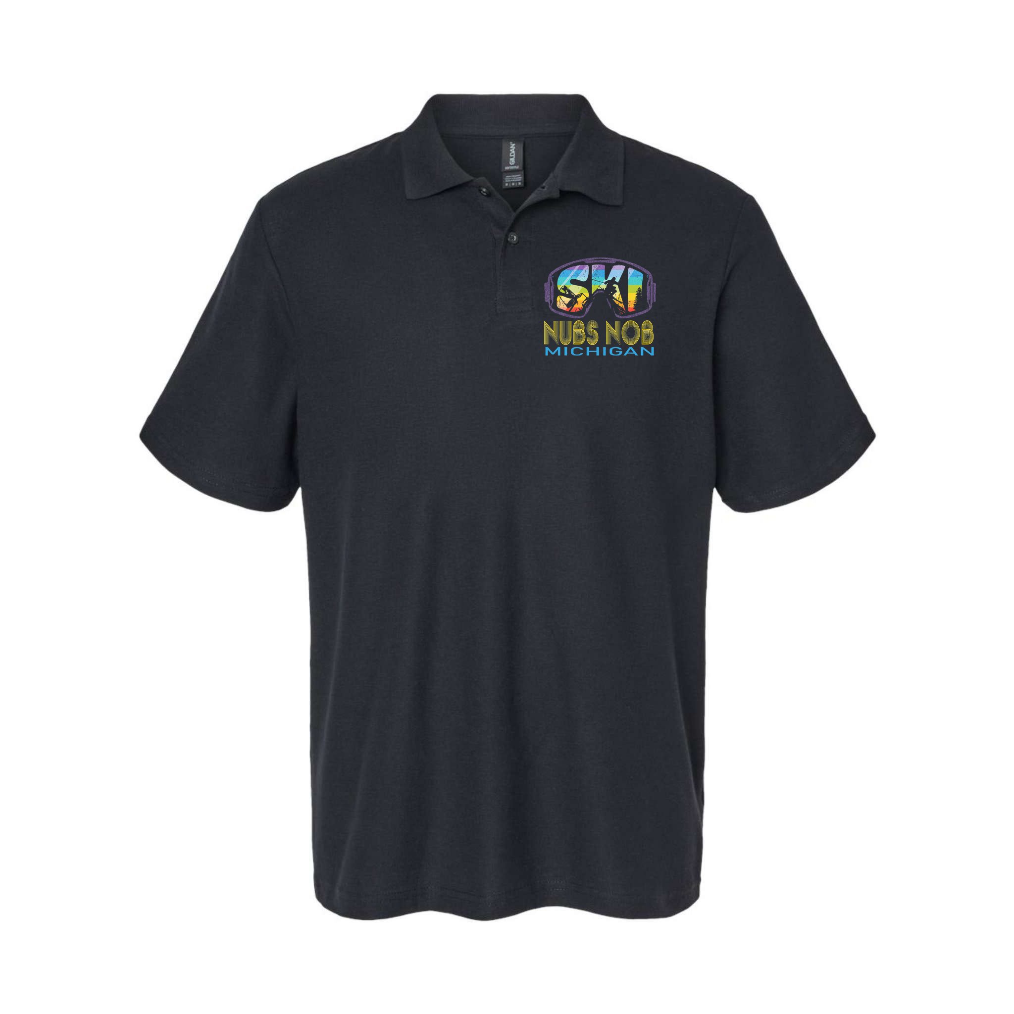 Ski Nubs Nob Michigan Skiing Vacation Polo