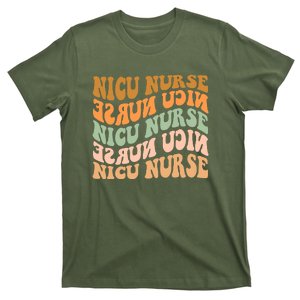 Stethoscope NICU Nurse Fall Yall Autumn Funny Thanksgiving T-Shirt