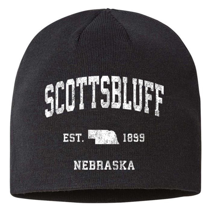 Scottsbluff Nebraska Ne Vintage Athletic Sports Sustainable Beanie