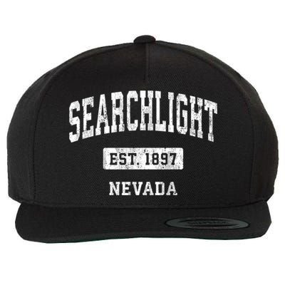 Searchlight Nevada Nv Vintage Sports Wool Snapback Cap