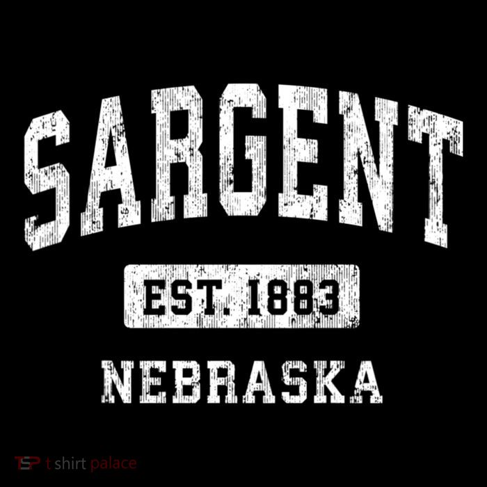 Sargent Nebraska Ne Vintage Athletic Sports T-Shirt
