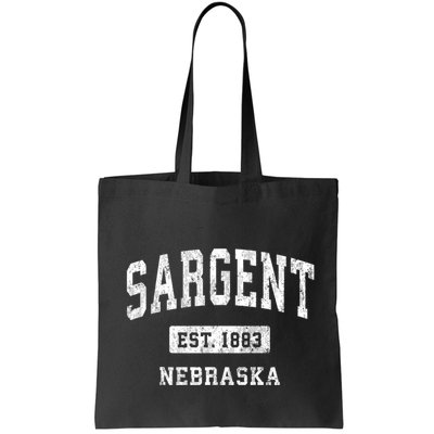 Sargent Nebraska Ne Vintage Athletic Sports Bag