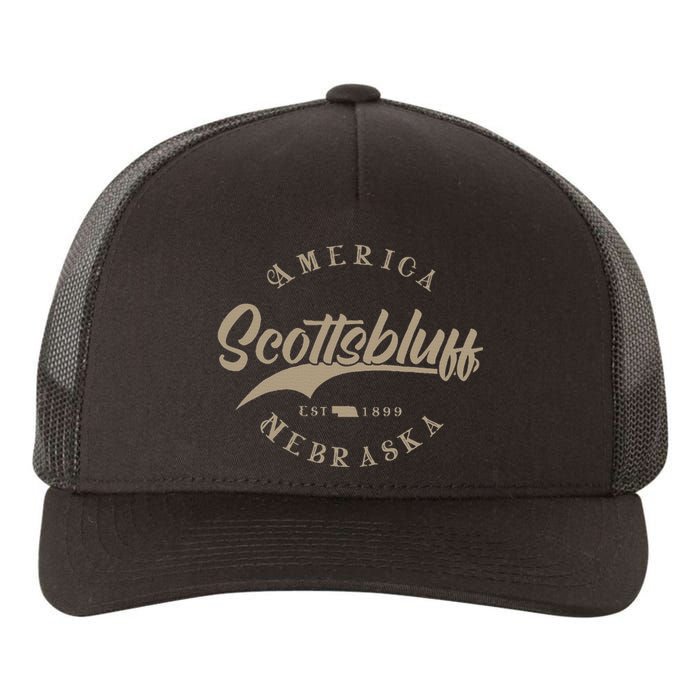 Scottsbluff Ne Nebraska Yupoong Adult 5-Panel Trucker Hat