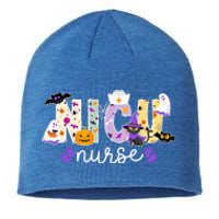 Spooky Nicu Nurse Halloween Neonatal Intensive Care Unit Gift Sustainable Beanie