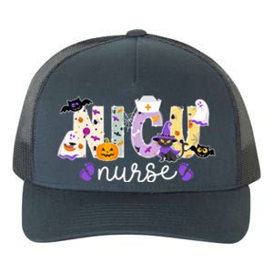 Spooky Nicu Nurse Halloween Neonatal Intensive Care Unit Gift Yupoong Adult 5-Panel Trucker Hat