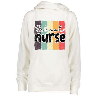 School Nurses Nursing Medical Hospital Woman Student Womens Funnel Neck Pullover Hood