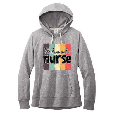 School Nurses Nursing Medical Hospital Woman Student Women's Fleece Hoodie