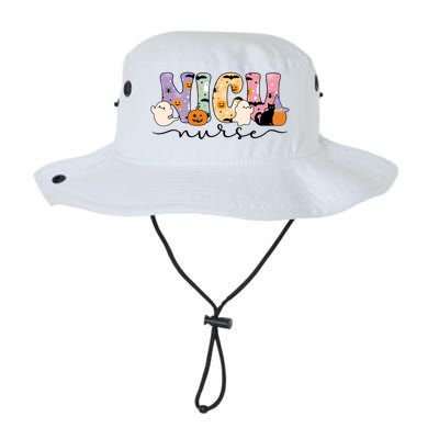 Spooky Nicu Nurse Halloween Nicu Nursing Gift Legacy Cool Fit Booney Bucket Hat