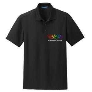 Straight Not Narrow Heart Chain Dry Zone Grid Polo