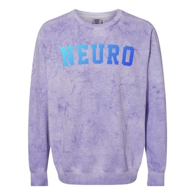 Stroke Neurosurgery Neurology Ortho Neuro Trauma Icu Nurse Gift Colorblast Crewneck Sweatshirt